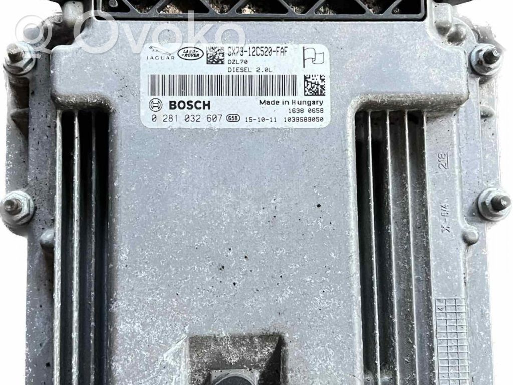 Jaguar XE Engine control unit/module 