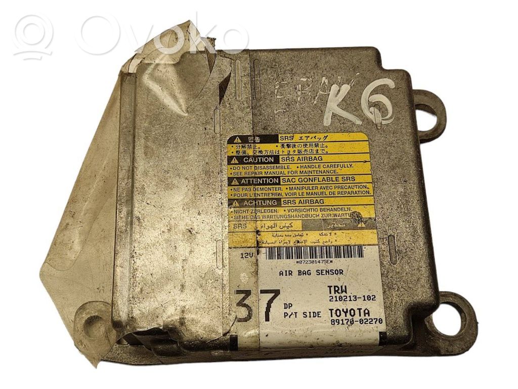 Toyota Corolla E120 E130 Airbag control unit/module 