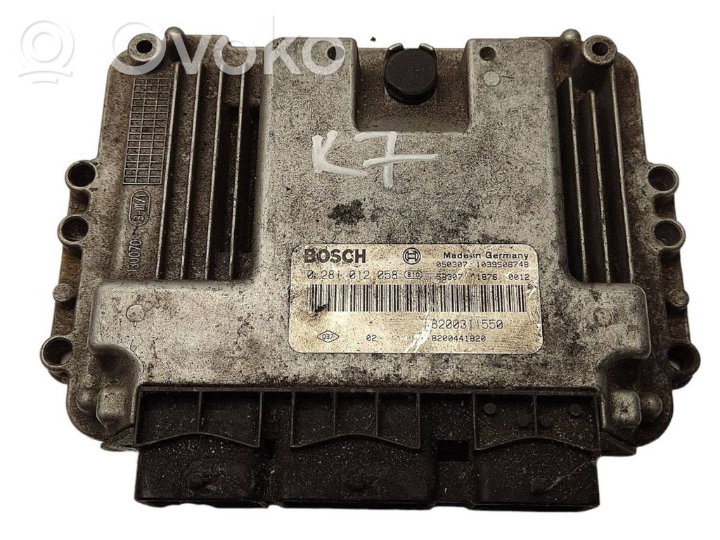 Renault Laguna II Engine control unit/module 
