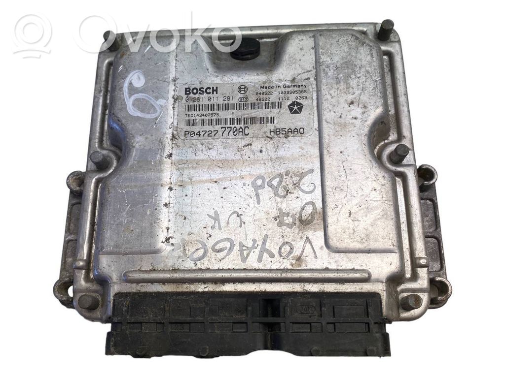 Chrysler Voyager Engine control unit/module 