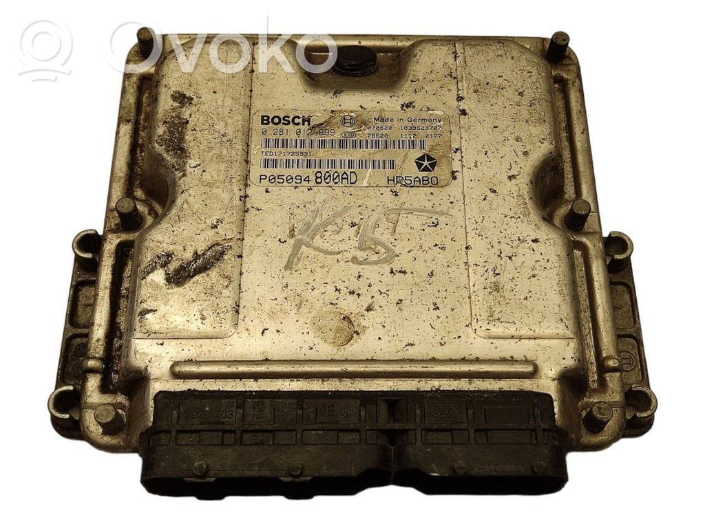 Engine control unit/module   P05094800AD,0281012999,1039S23707