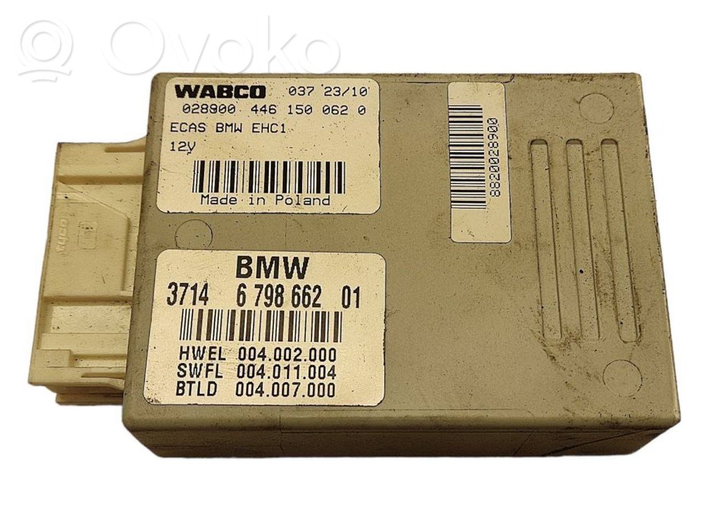 BMW 7 F01 F02 F03 F04 Sterownik / Moduł zawieszenia pneumatycznego 