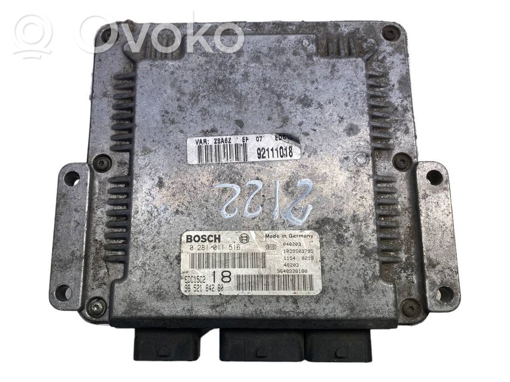 Peugeot 607 Engine control unit/module 