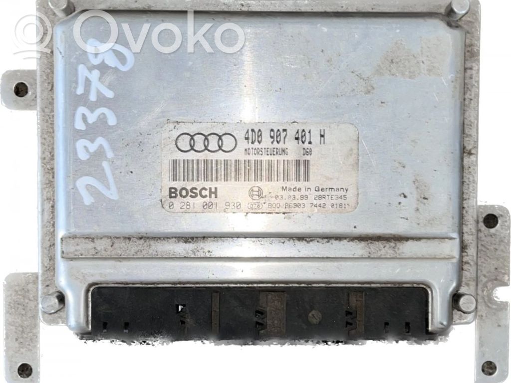 Audi A8 S8 D2 4D Engine control unit/module 