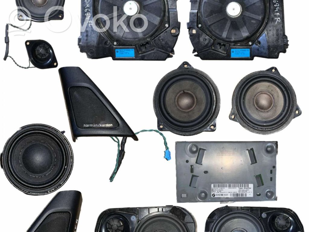 BMW 5 F10 F11 Zestaw audio 