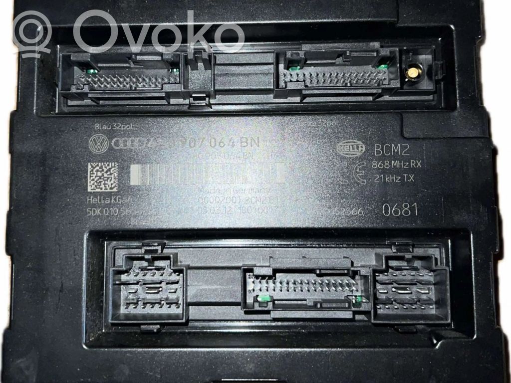 Audi A6 S6 C7 4G Moduł / Sterownik komfortu 