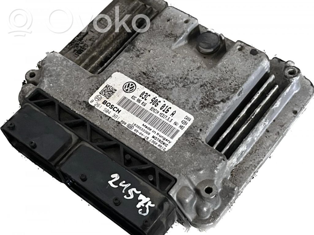 Volkswagen Golf VI Engine control unit/module 