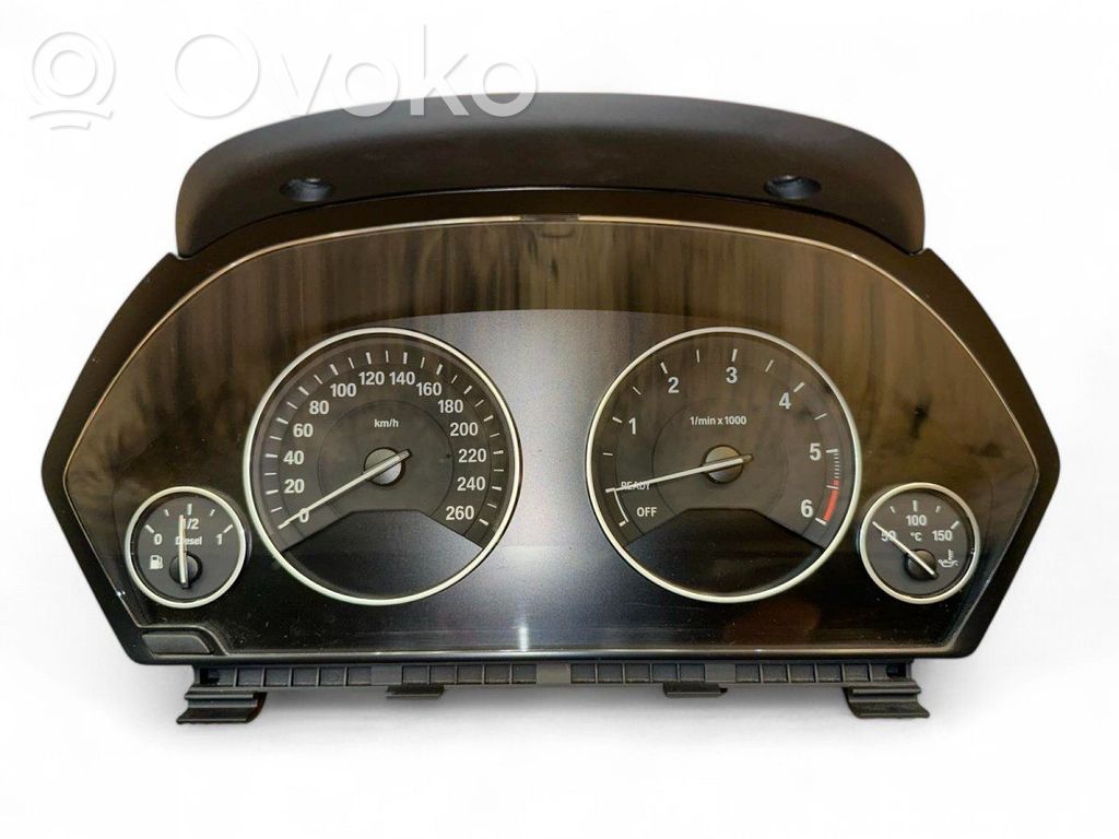 BMW 3 F30 F35 F31 Speedometer (instrument cluster) 
