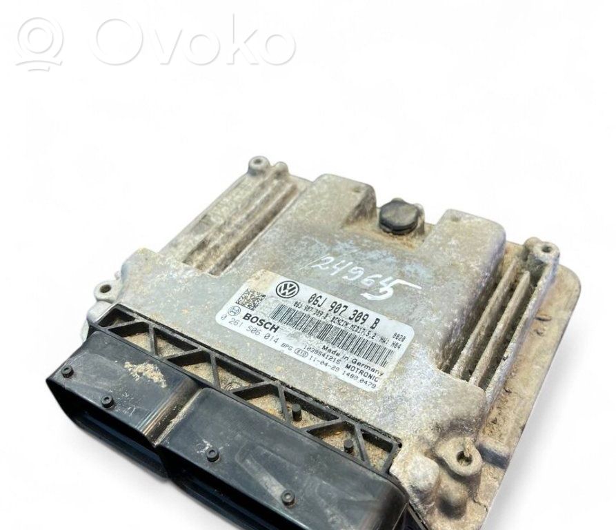 Engine control unit/module   06J907309B,06J907309B,0261S06014