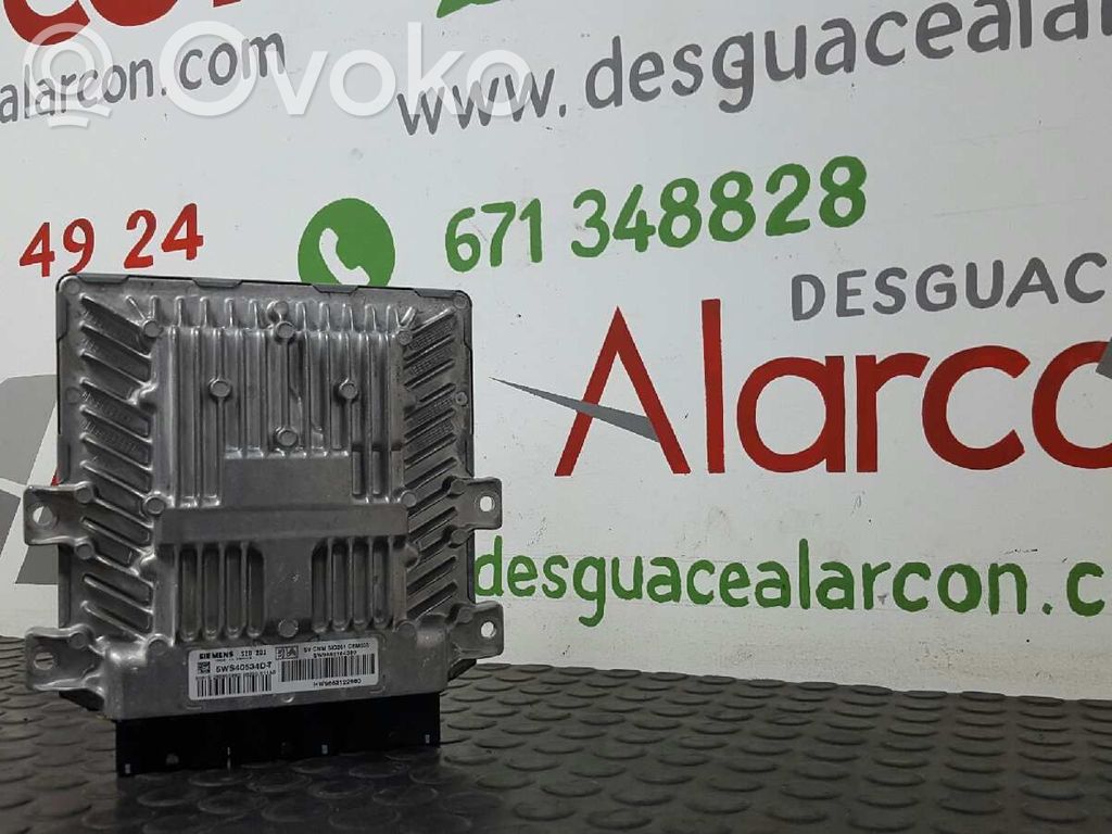 Engine control unit/module   9663122980,9665164380,5WS40534DT