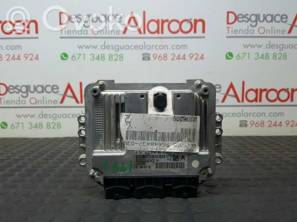 Unitate/modul de control motor   9664843780,9653958980,0281013872