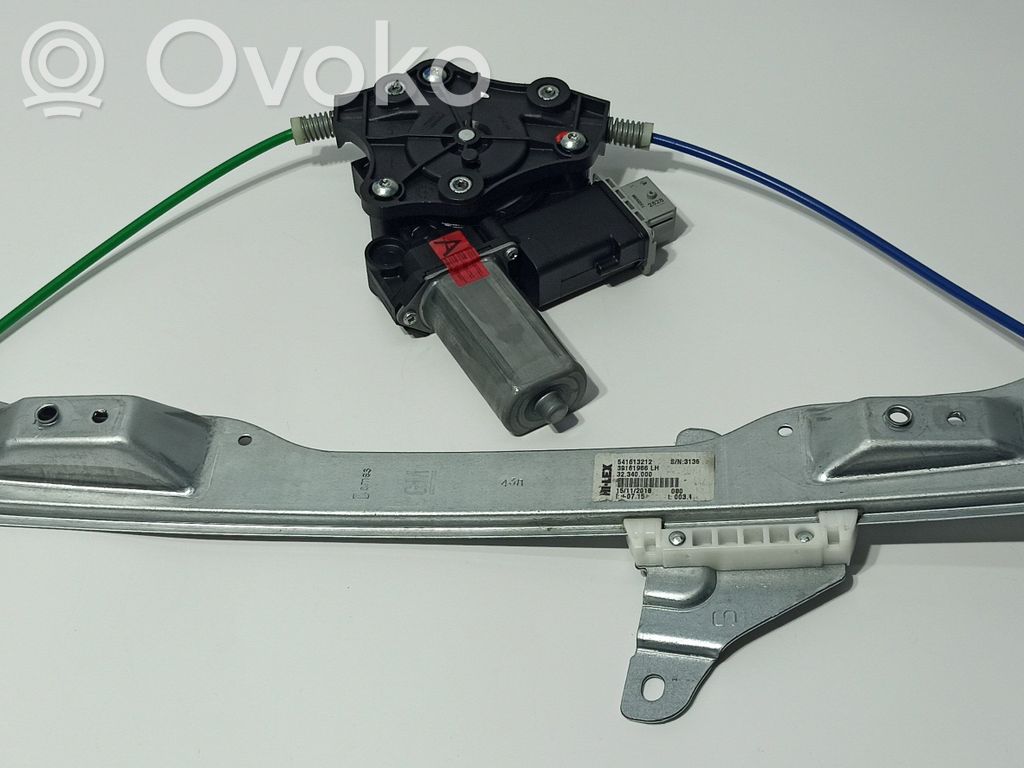 Opel Corsa E Regulador manual de la ventanilla delantera 
