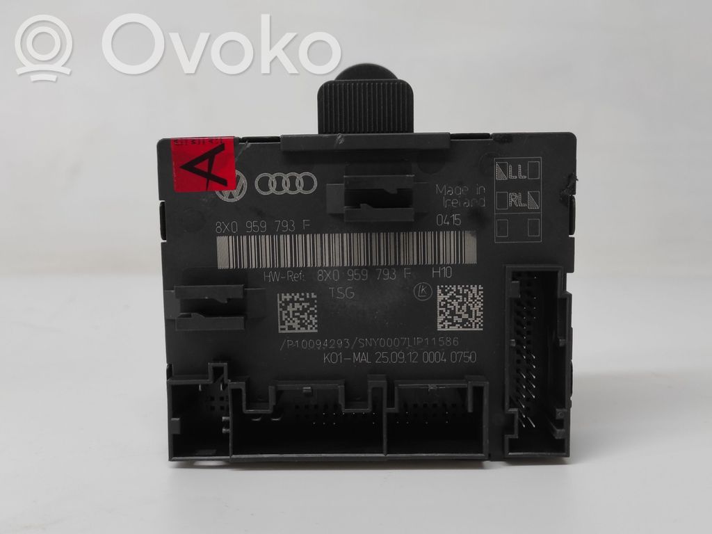 Audi A1 Unité de commande portail 