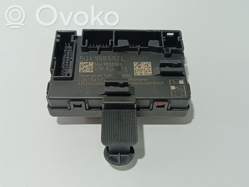 Unidad de control de puerta   5Q4959592L,5Q4959592H