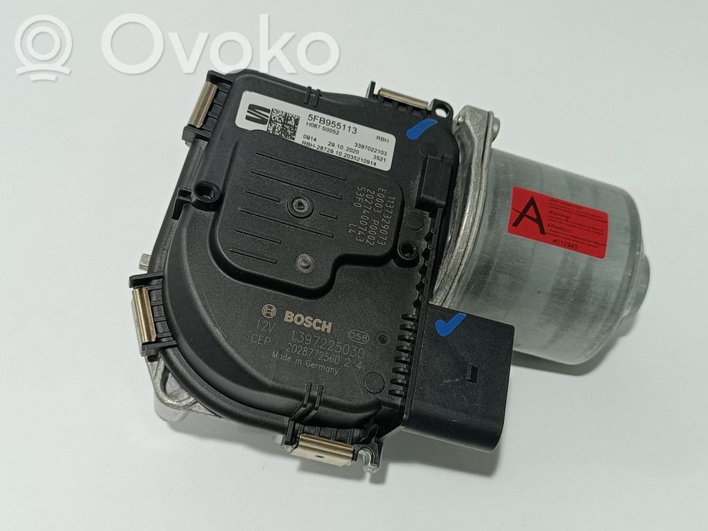 Motor del limpiaparabrisas   5FB955113,5FB955023,5FB955023B