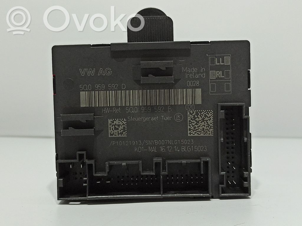 Volkswagen Golf SportWagen Homelink control unit 