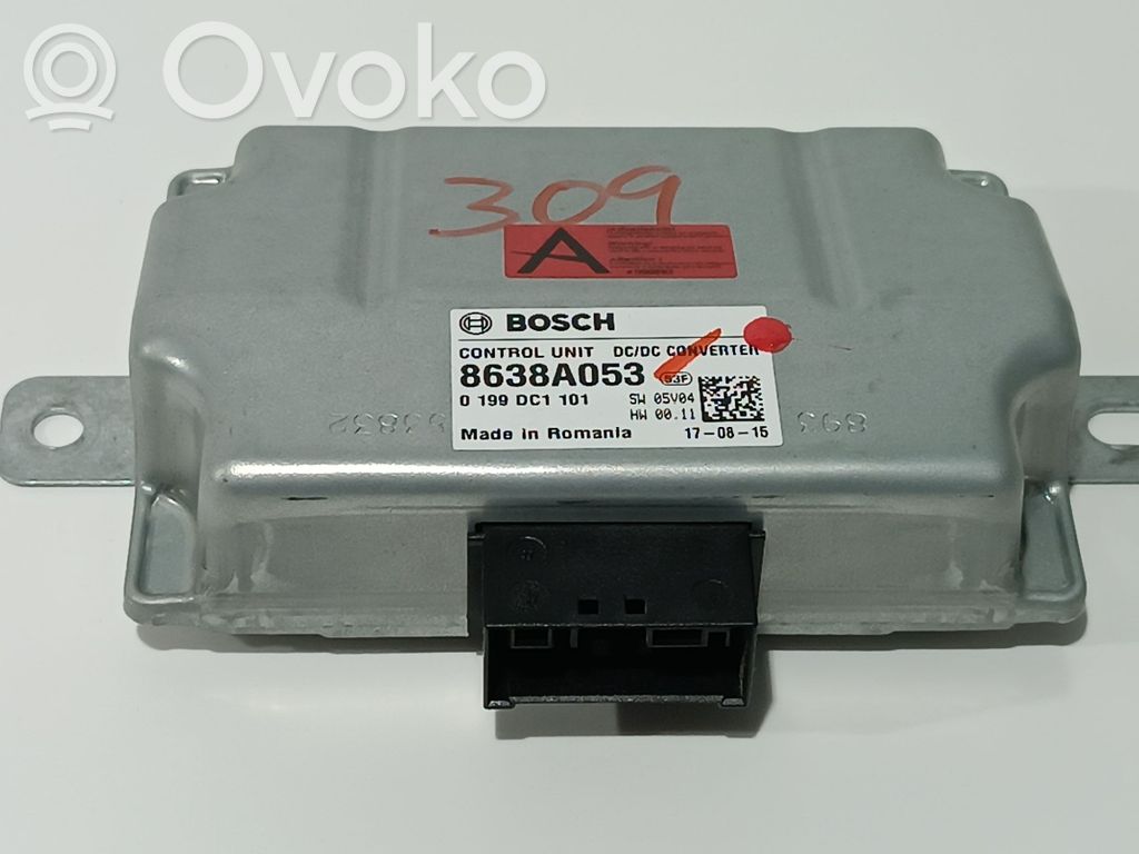 Other control units/modules   8638A053,0199DC1101