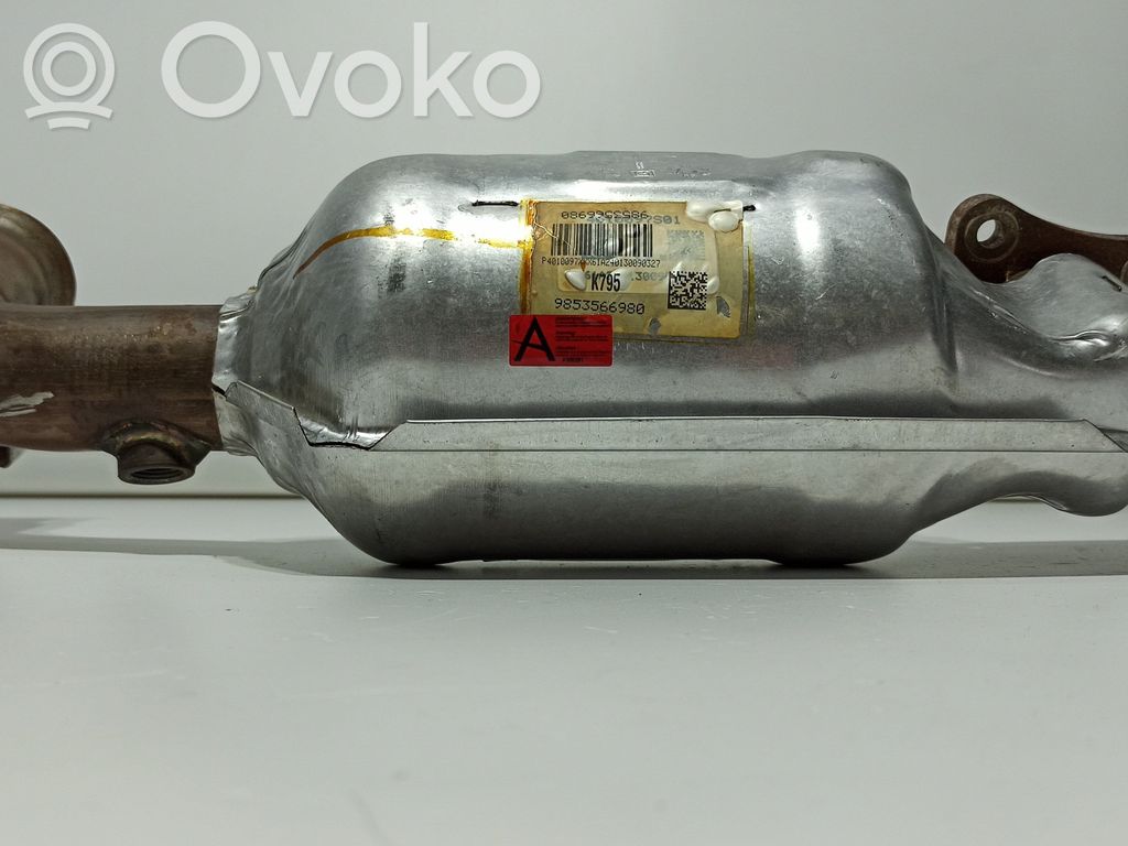 Citroen C3 Catalyst/FAP/DPF particulate filter 