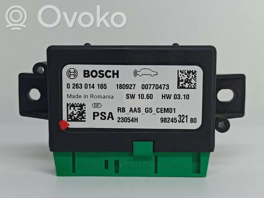 Other control units/modules   9824532180,1629087380,0263014165