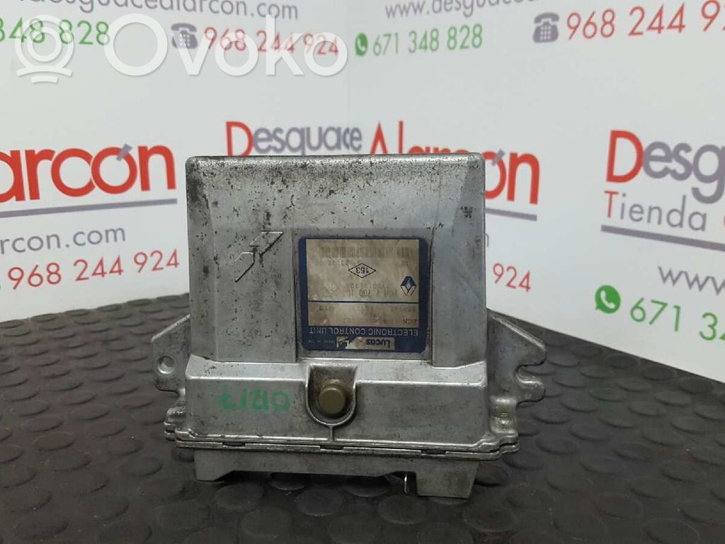 Unidad de control/módulo del motor   7700111206,HOM7700104956