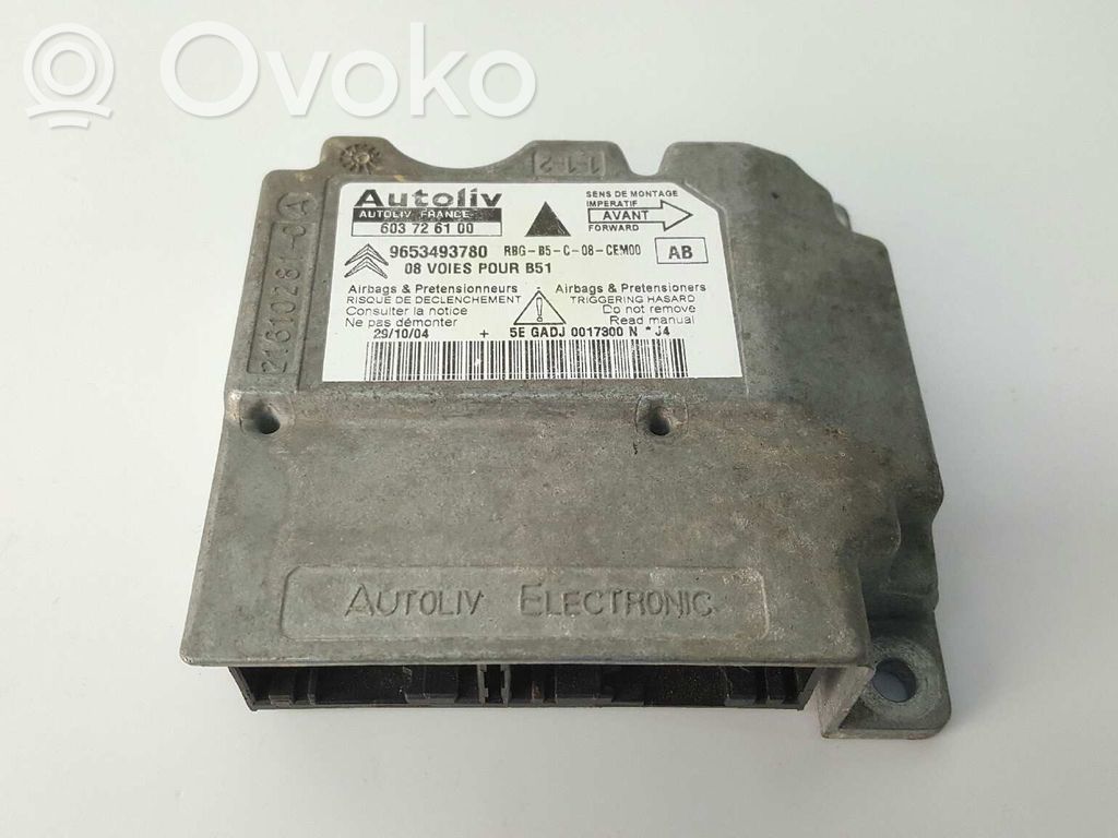 Citroen C4 I Airbag control unit/module 