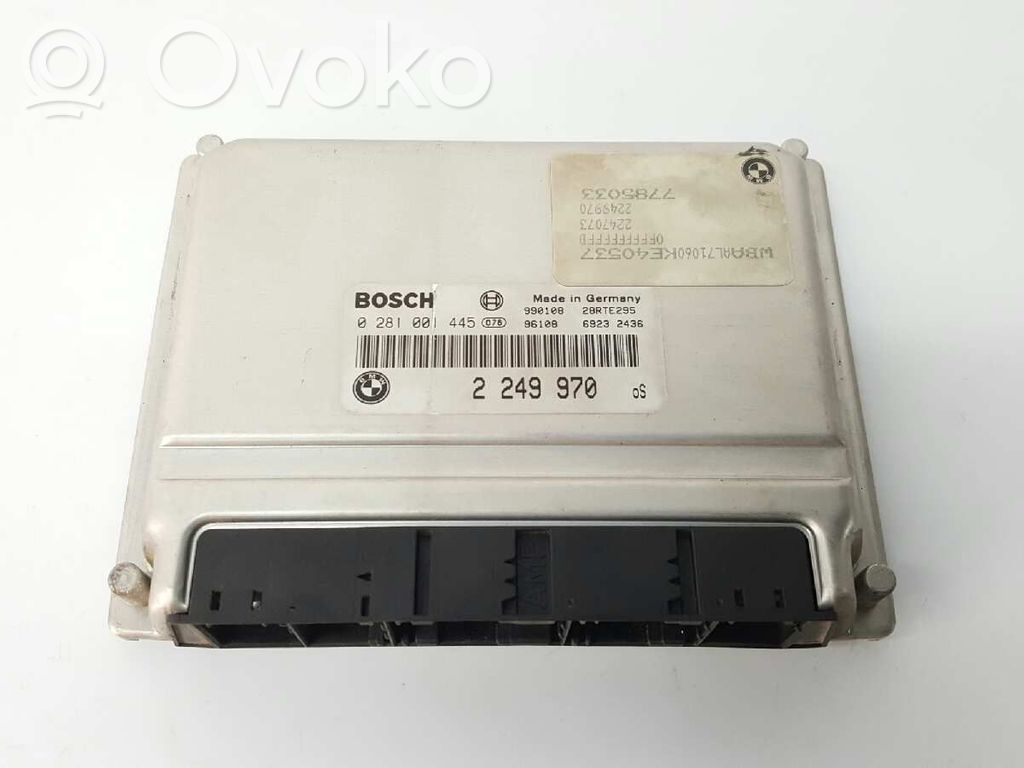 Engine control unit/module   13617785033,0281001445078
