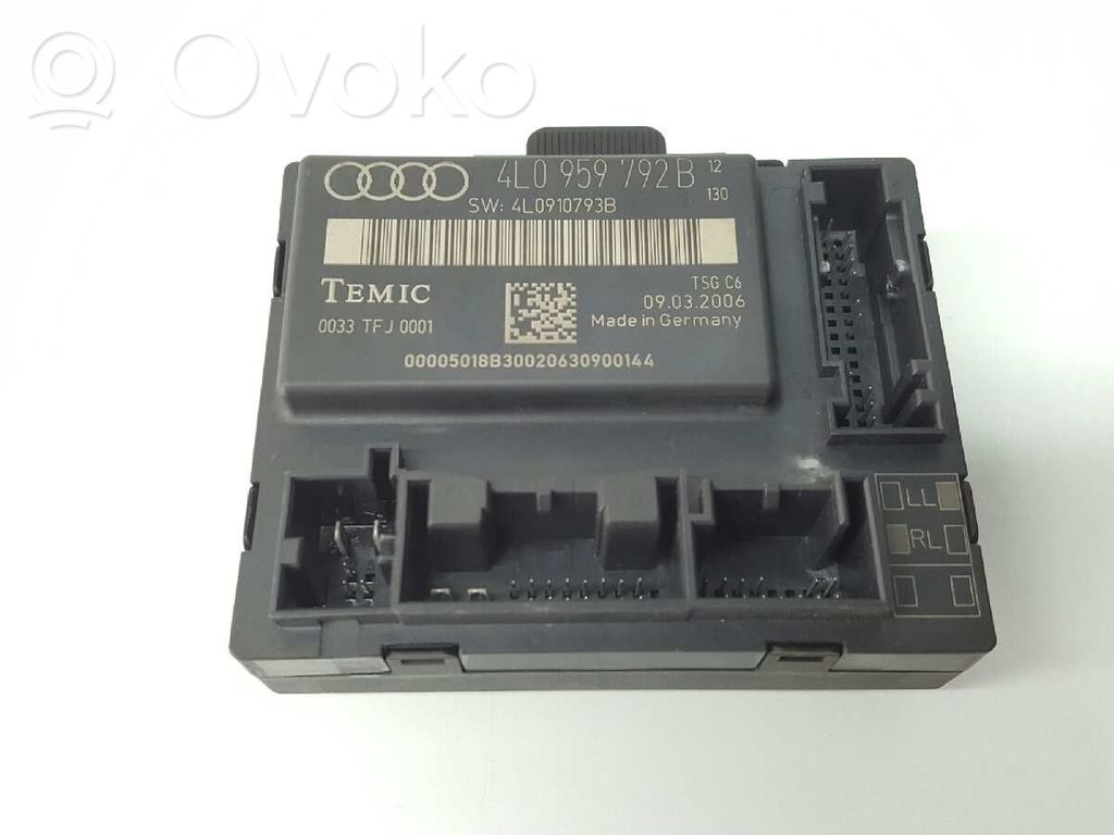 Unidad de control de puerta   4L0959792B,4L0959793B