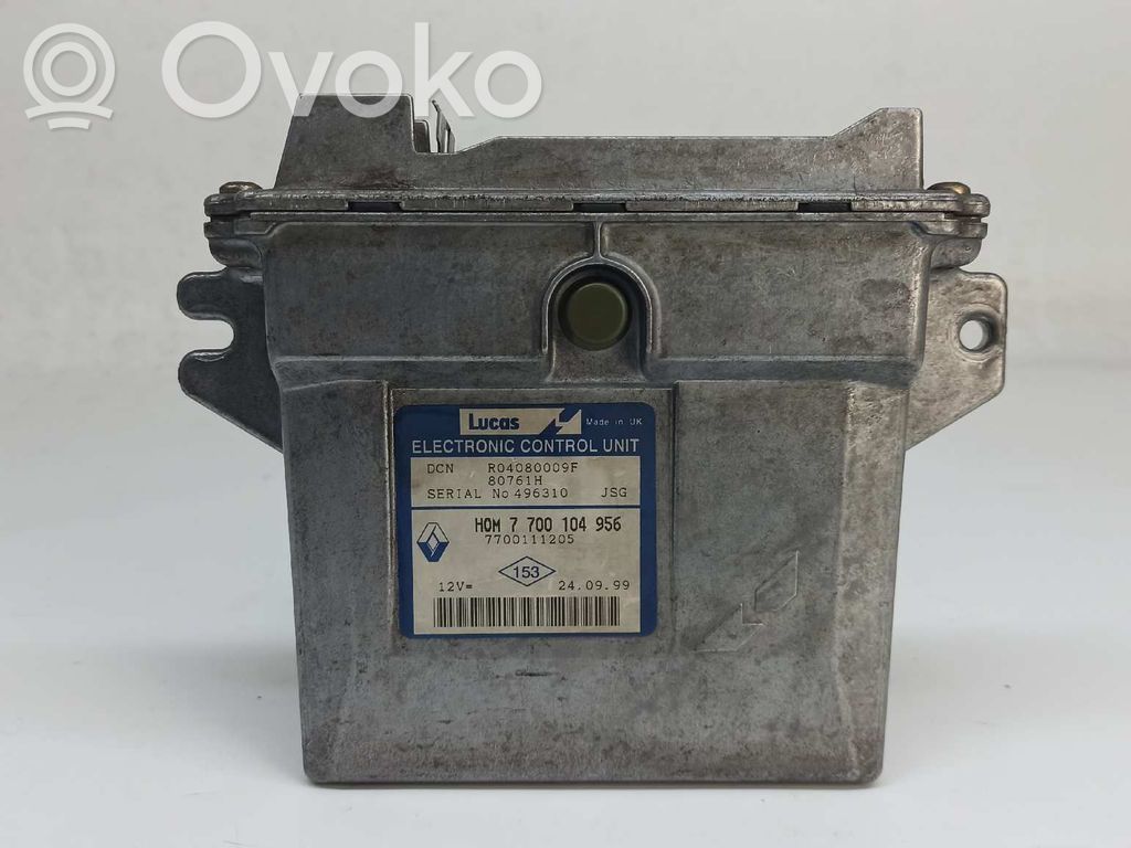 Engine control unit/module   7700104956,7700111205,R04080009F