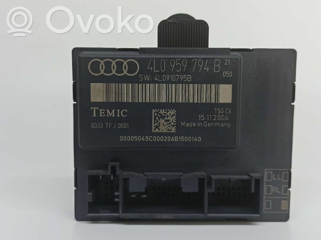 Audi Q7 4L Unidad de control de puerta 