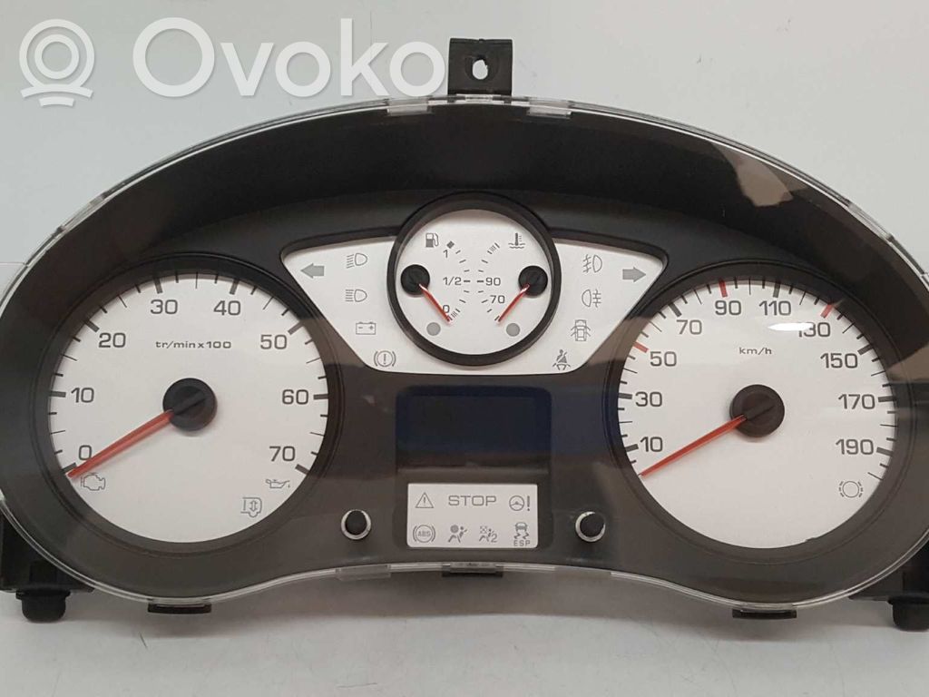 Peugeot Partner Speedometer (instrument cluster) 