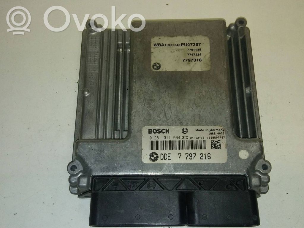 Moottorin ohjainlaite/moduuli   7797216,1039S07797,0281011964