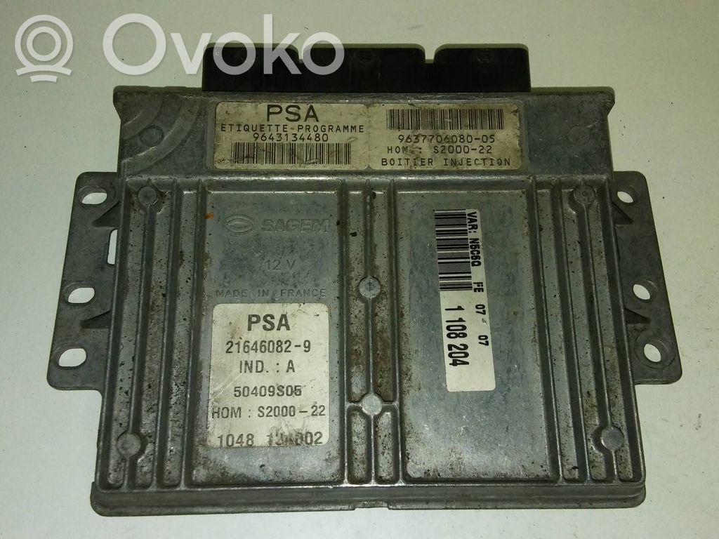 Peugeot 306 Engine control unit/module 