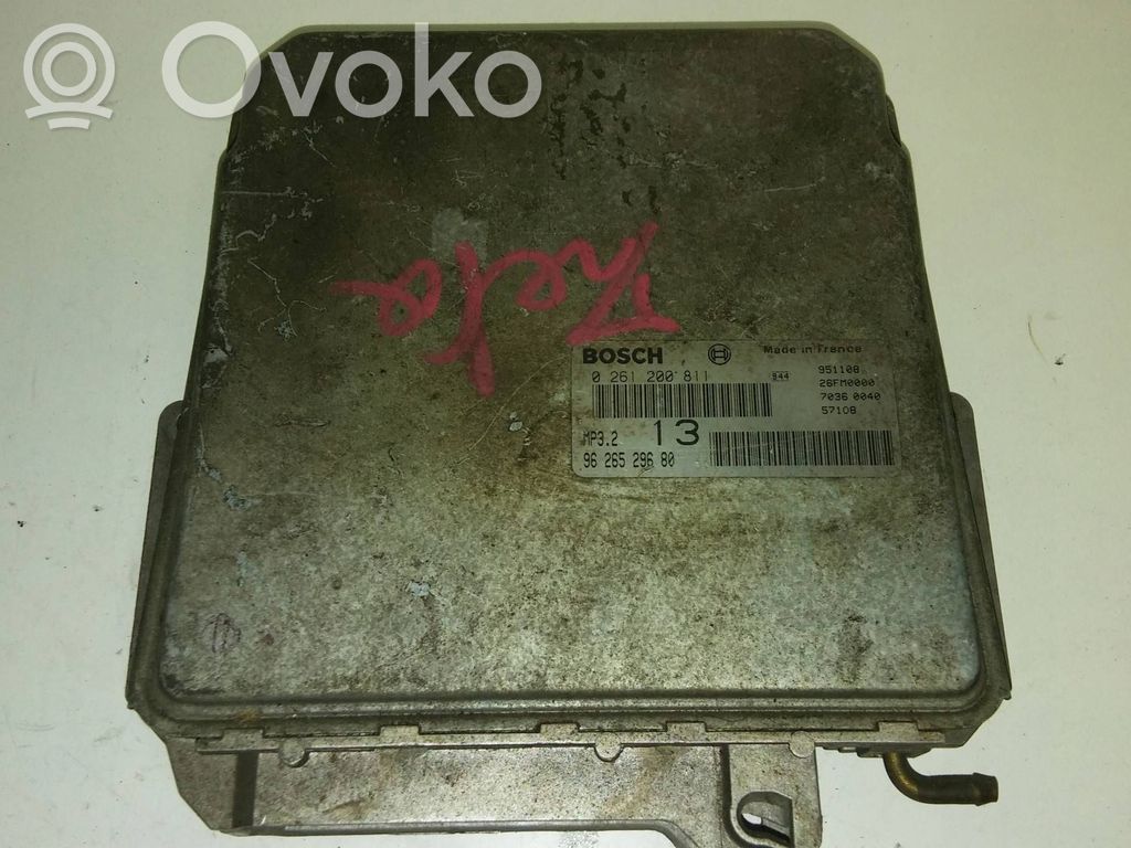Peugeot 806 Engine control unit/module 