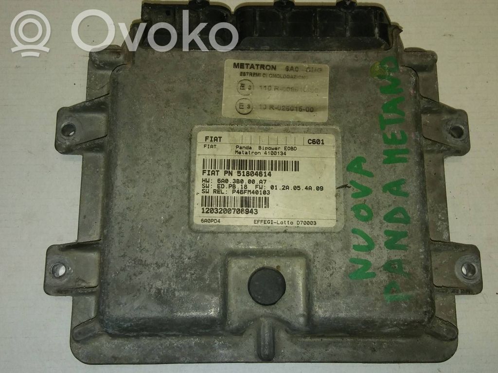 Engine control unit/module   51804614,P46FM40103,1203200708943,6A038000A7