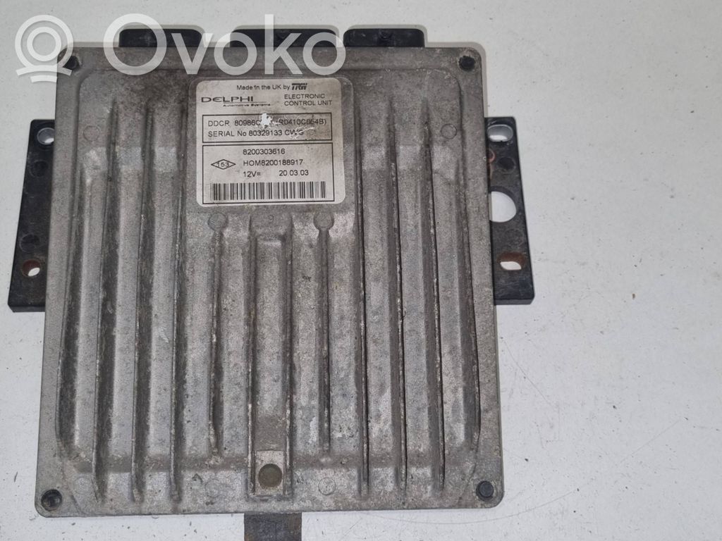 Renault Clio III Variklio valdymo blokas 