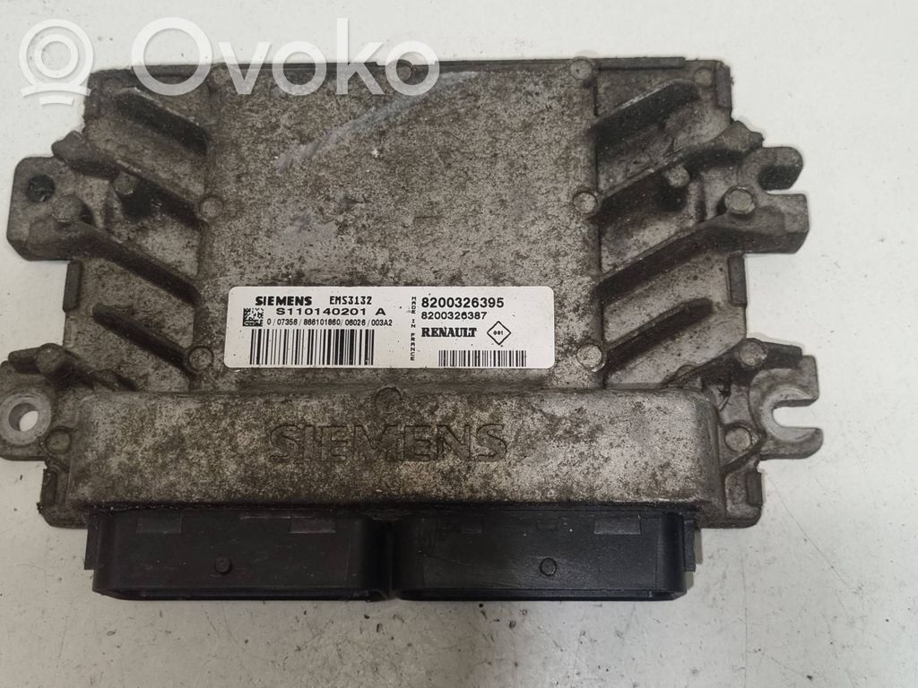 Engine control unit/module   8200326395,S110140201A,8200326387
