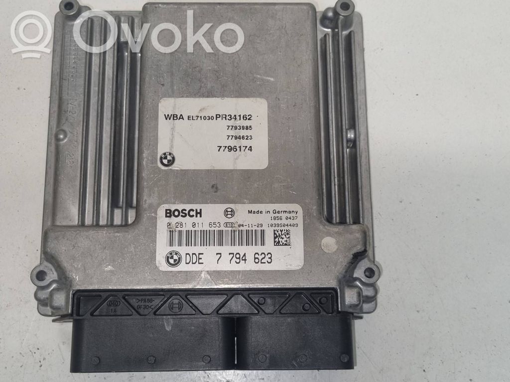 Engine control unit/module   0281011653,7794623