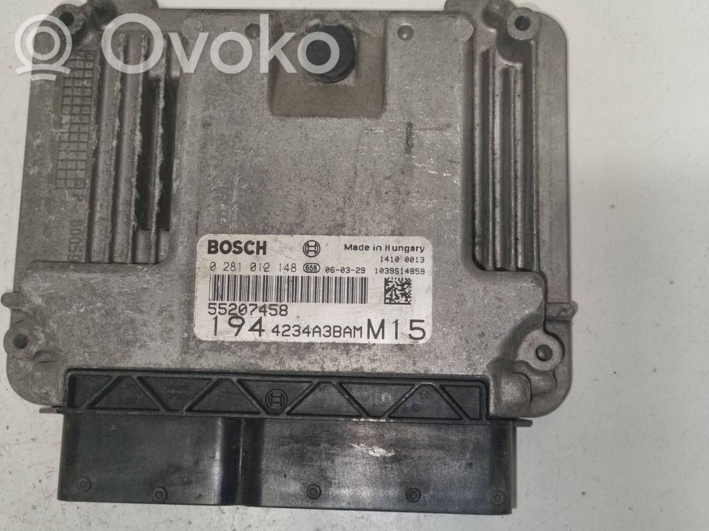 Engine control unit/module   0281012148,55207458
