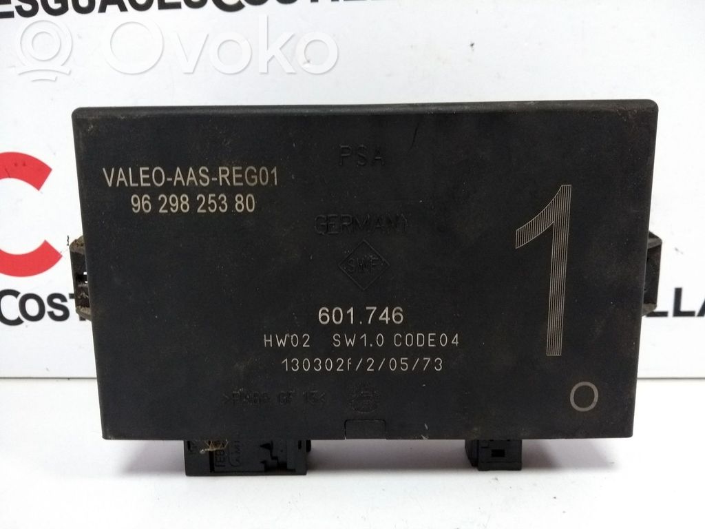 Autres unités de commande / modules   9629825380,VALEOAASREG01,130302F20573