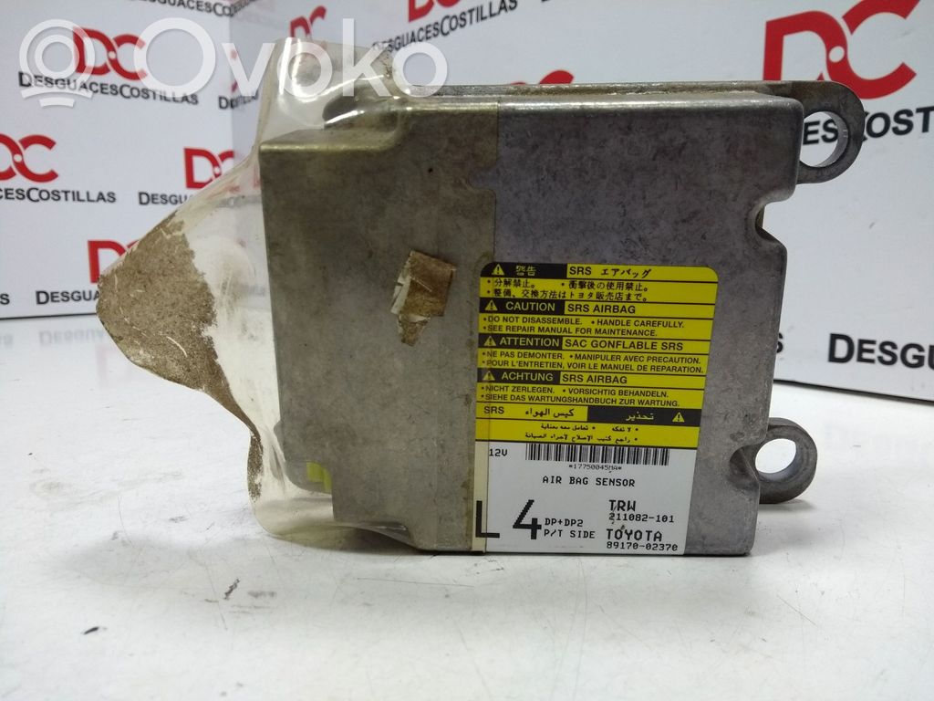 Toyota Corolla Verso E121 Airbag control unit/module 