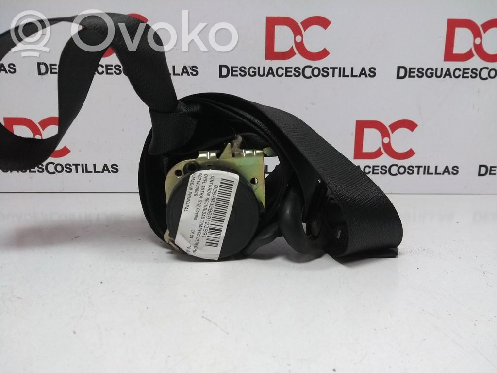 Opel Astra G Cinturón trasero 