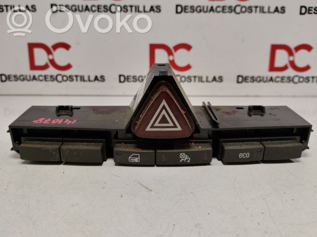 Opel Corsa D Hazard light switch 