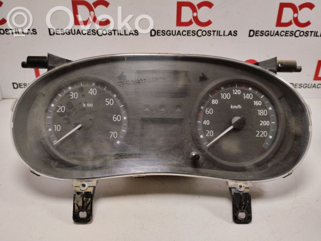 Renault Clio III Speedometer (instrument cluster) 