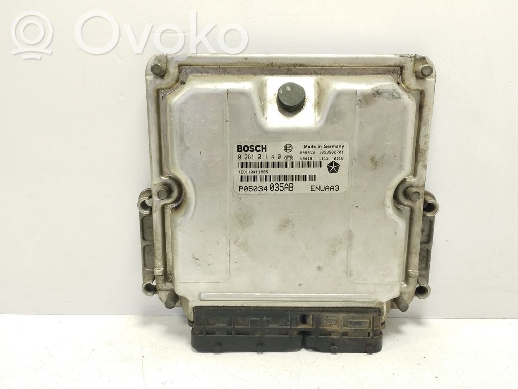 Engine control unit/module   P05034035AB
