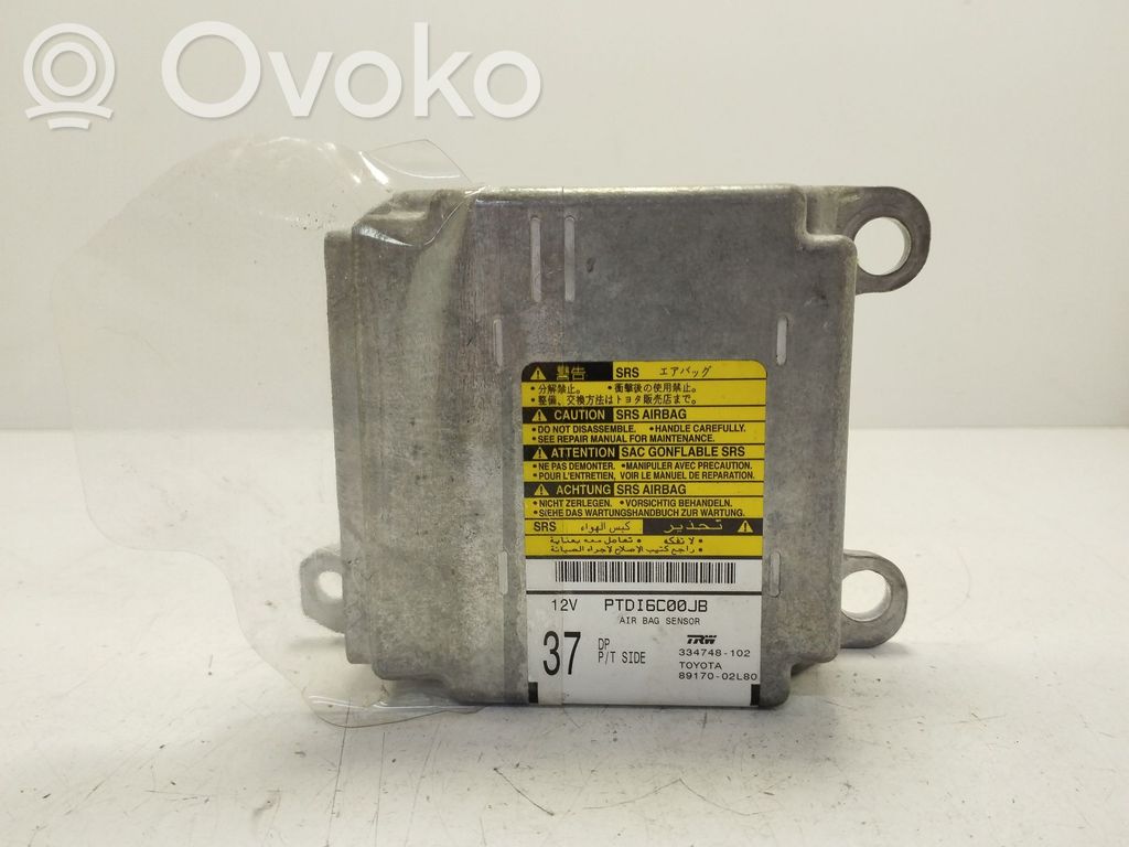 Toyota Corolla E120 E130 Airbag control unit/module 