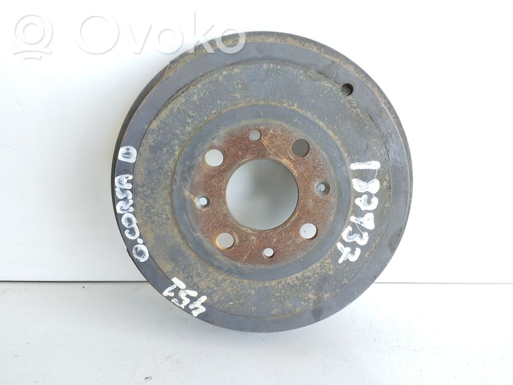 Opel Corsa D Tarcza hamulca tylnego 
