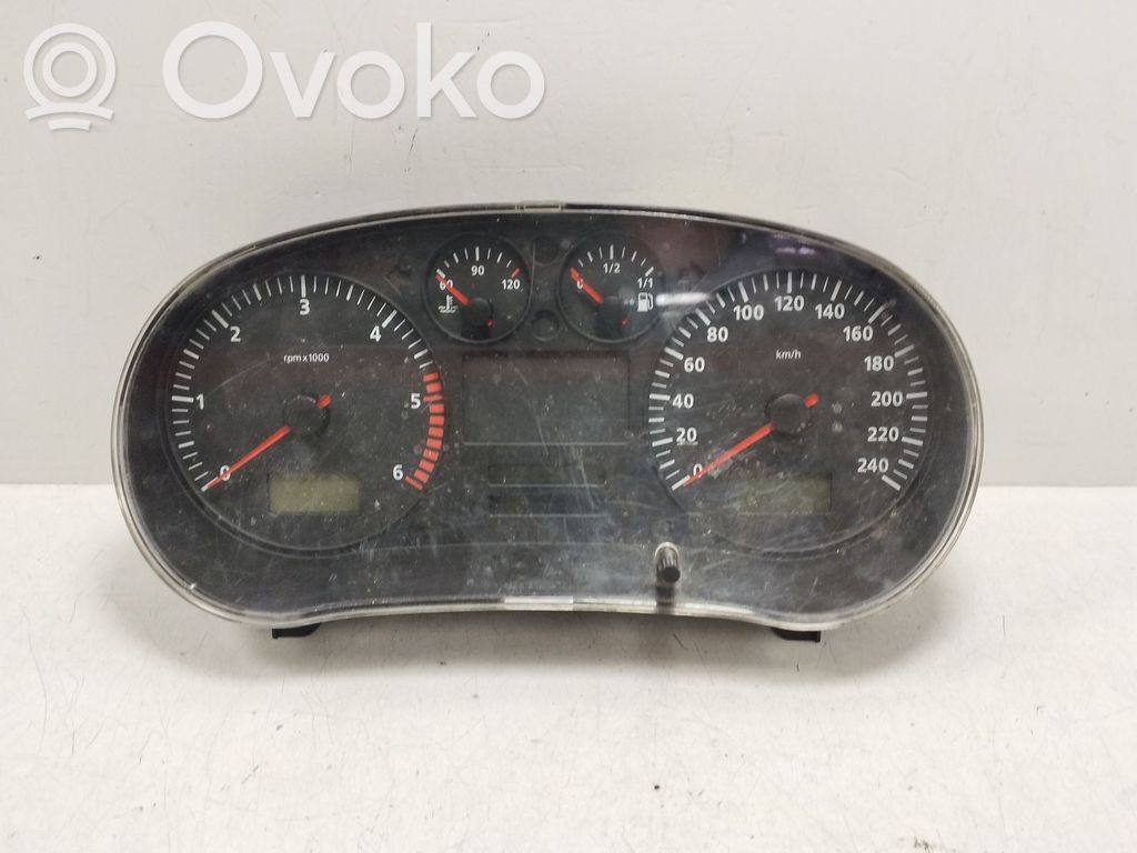 Seat Leon (1M) Compteur de vitesse tableau de bord 