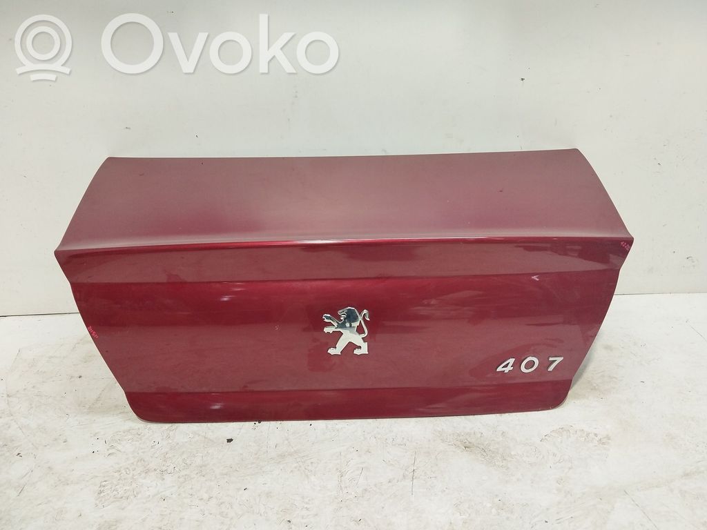 Peugeot 407 Bandeja del maletero 