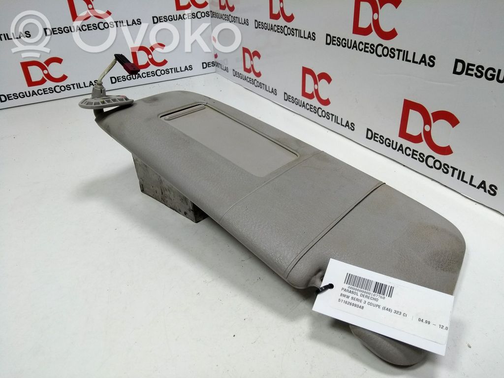 BMW 3 E36 Sun visor 