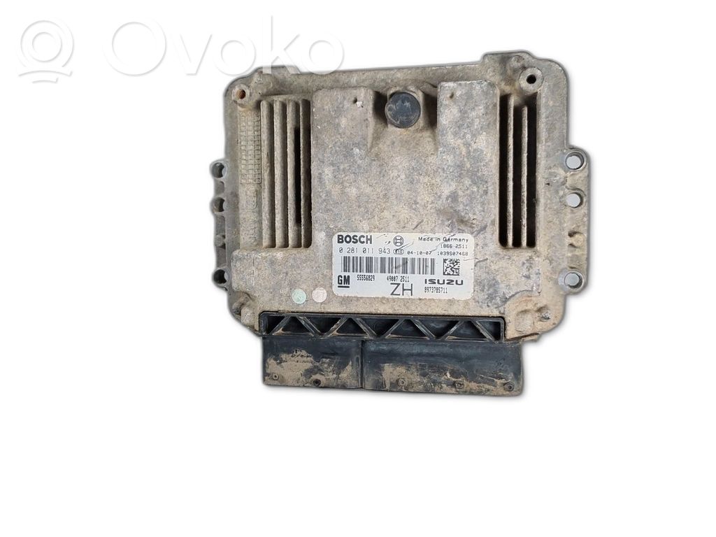 Unidad de control/módulo del motor   0281011943
